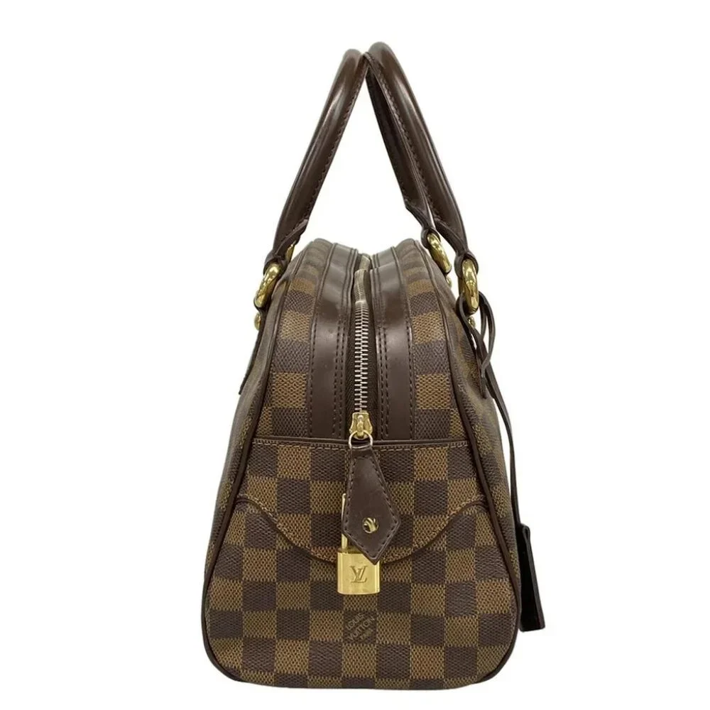 LOUIS VUITTON Duomo N60008 Ebene Damier CA0026 Handbag Damier Canvas - Picture 2 of 14